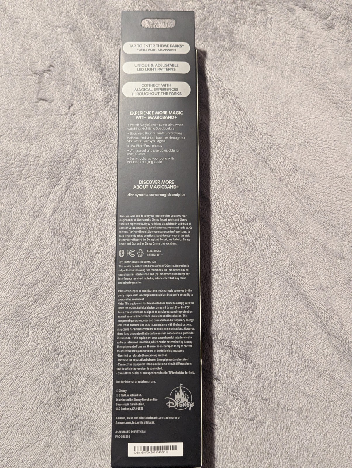 Disney Parks Mickey Mouse Colorful Balloons Magic Band Plus New Unlinked