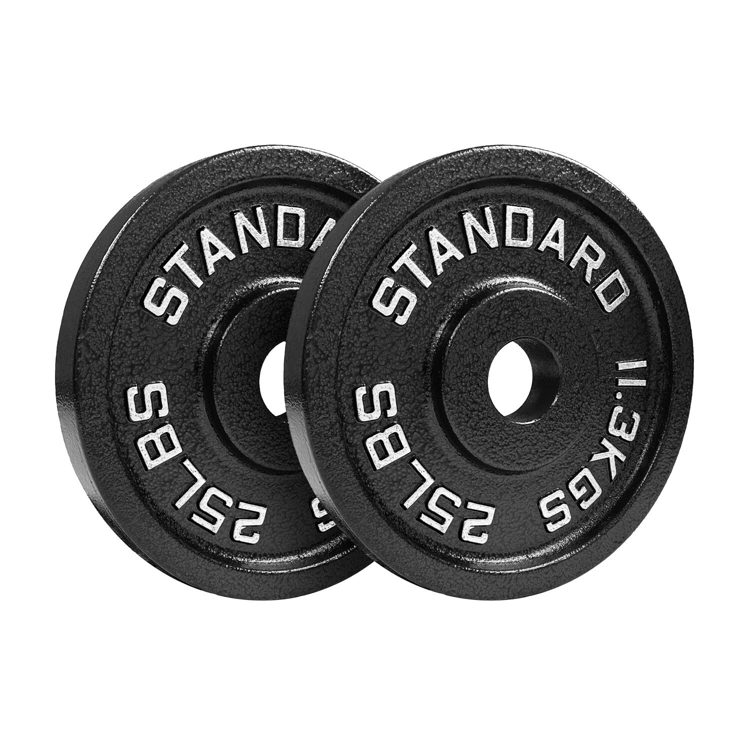 Steel Olympic Plates 175LB Set - Premium 2 Inch 175 Pound Weight Plate Package