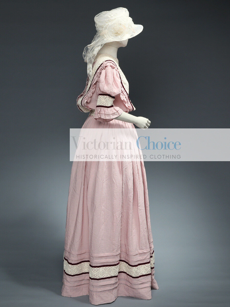 Edwardian Vintage Downton Abbey Titanic Garden Dress Wedding Dress Theater 207