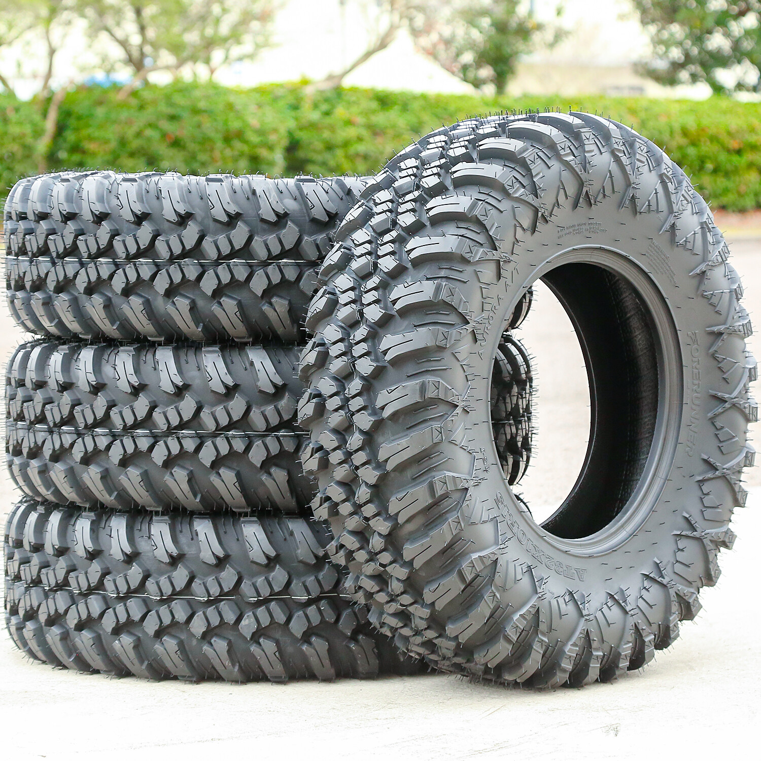 4 Forerunner Aurora A/T 32x10.00R15 32x10R15 85J 8 Ply All Terrain ATV UTV Tires