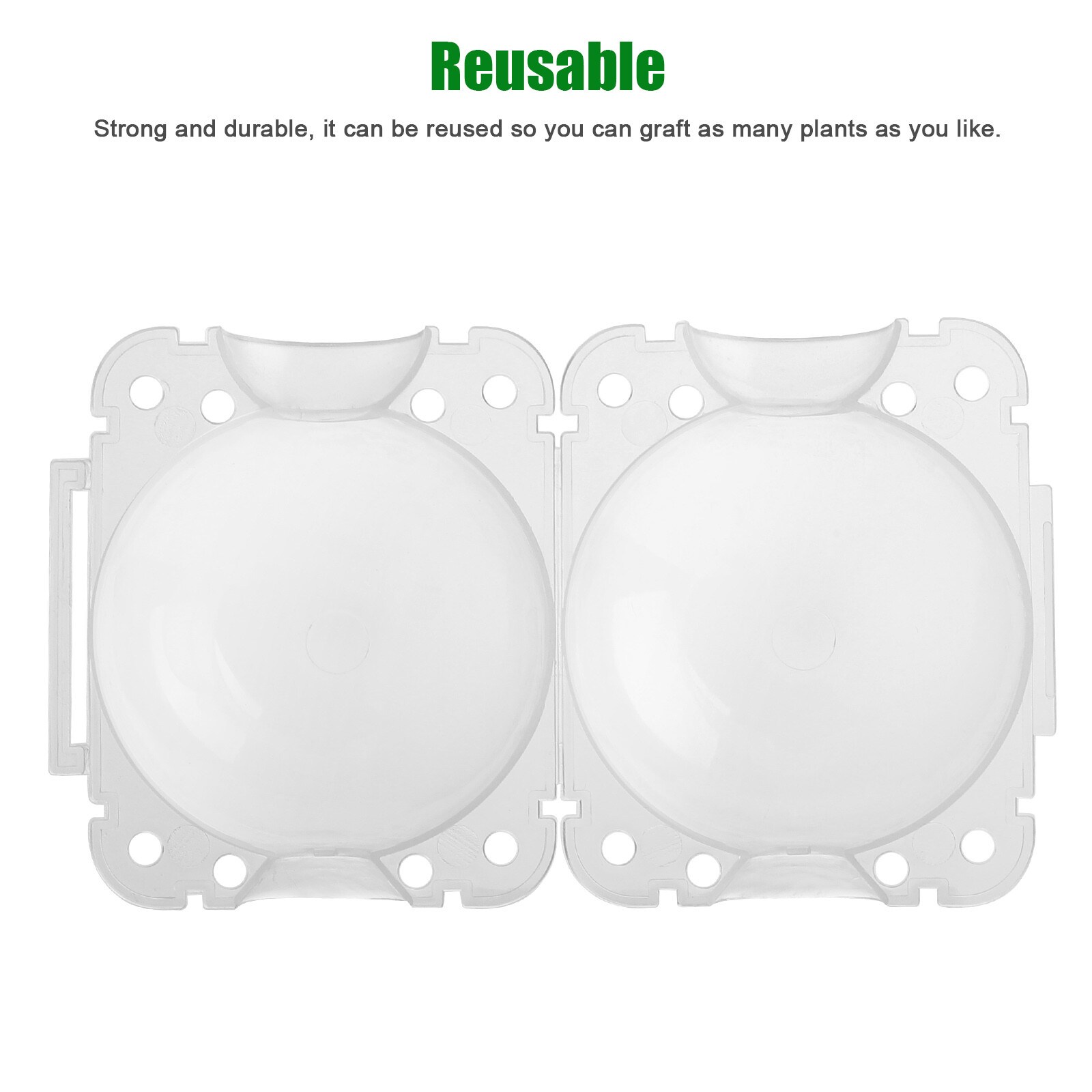 10x Reusable Plant Root Growing Box Air Layering Pods High Pressure Grafting Box