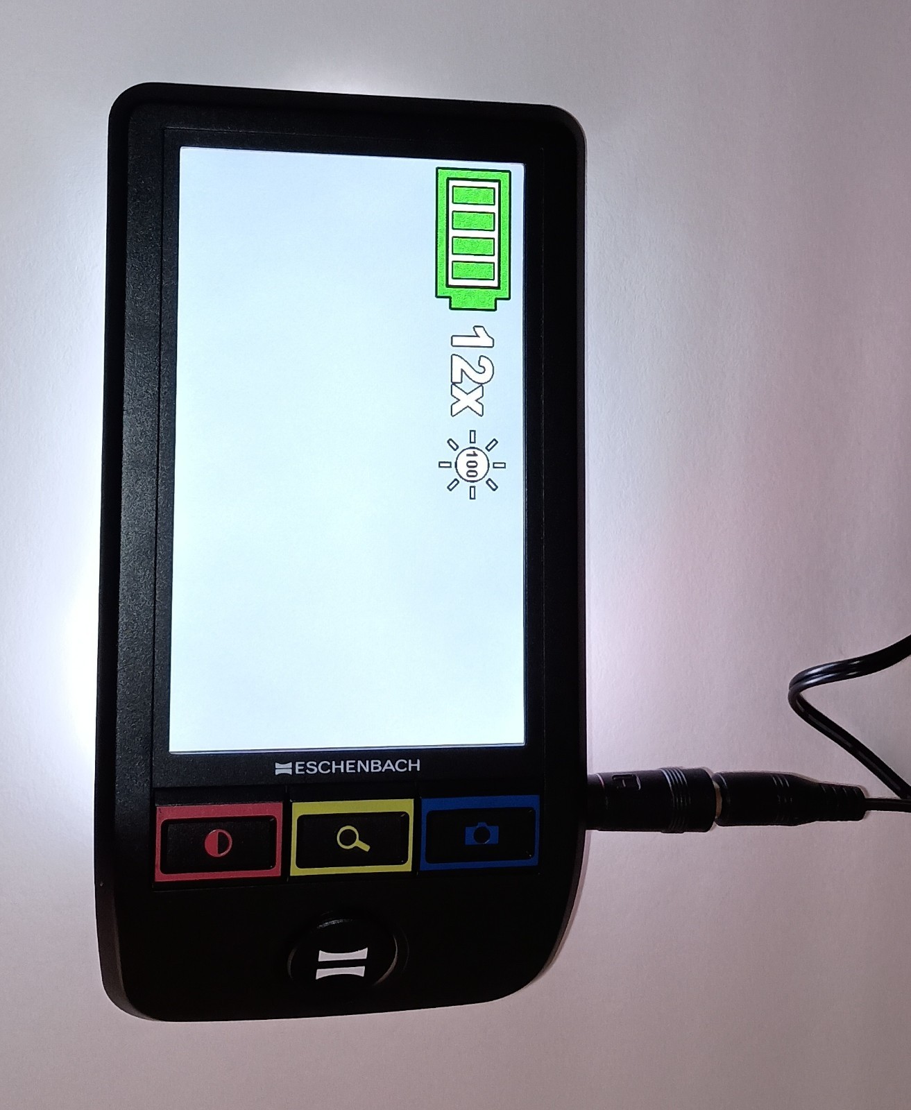 ESCHENBACH SmartLux Digital Portable Magnifier Handheld HD Video w/Case #16501