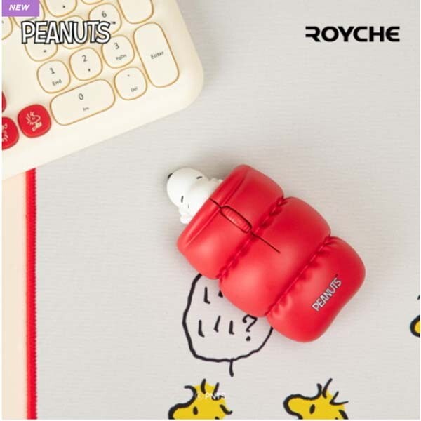 PEANUTS Snoopy Figure Bluetooth Wireless Mouse(Free Ship)