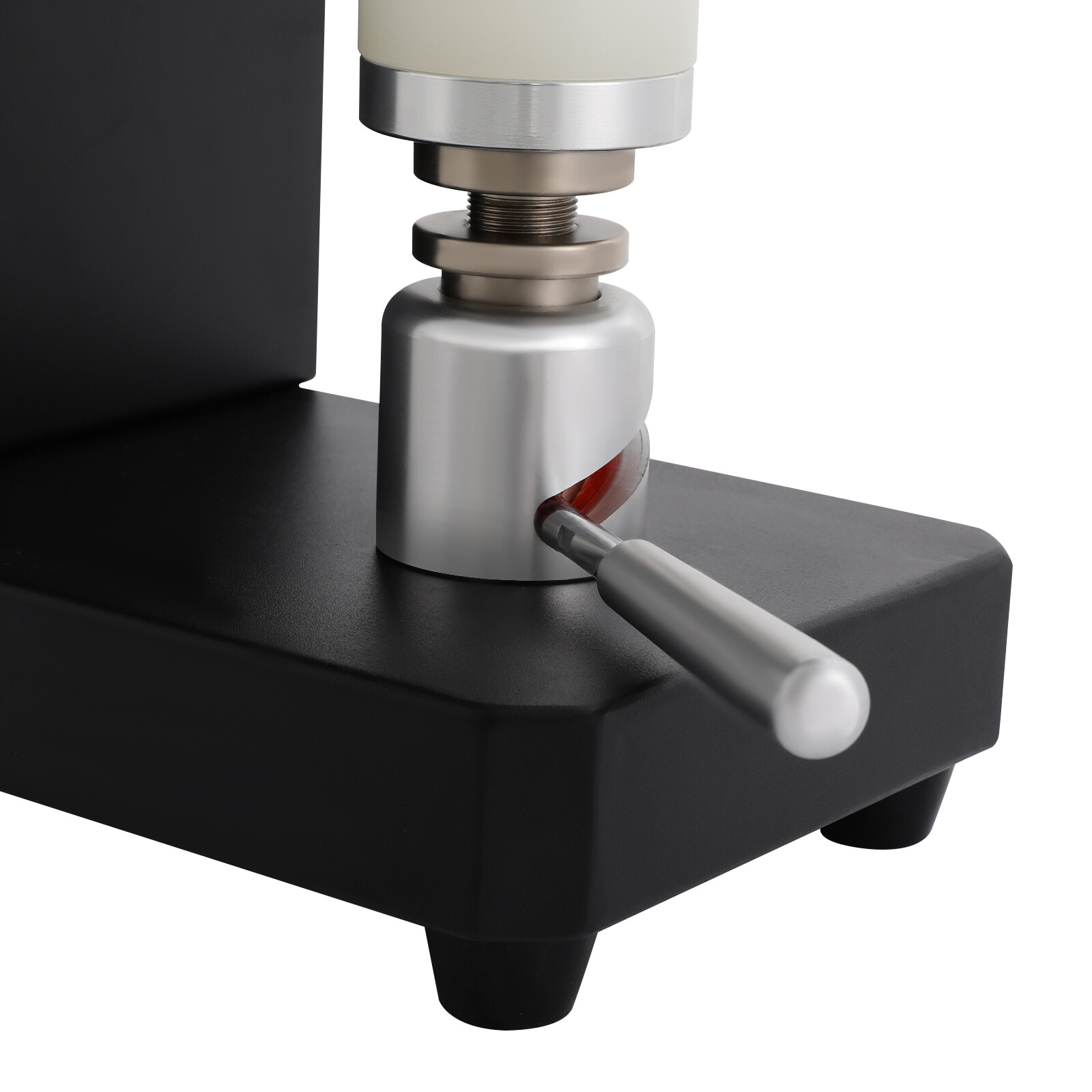 Semi Automatic Pop Can Sealing Machine Cola Can Sealer Container Plastic Bottles