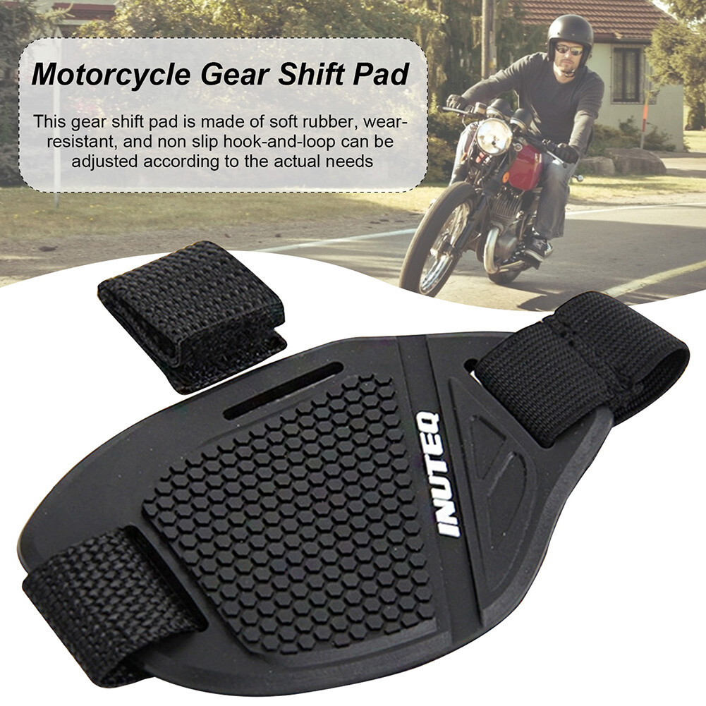 2x Motorcycle Shoe Boot Protector Shift Guard Cover Protective Gear Shifter Pads