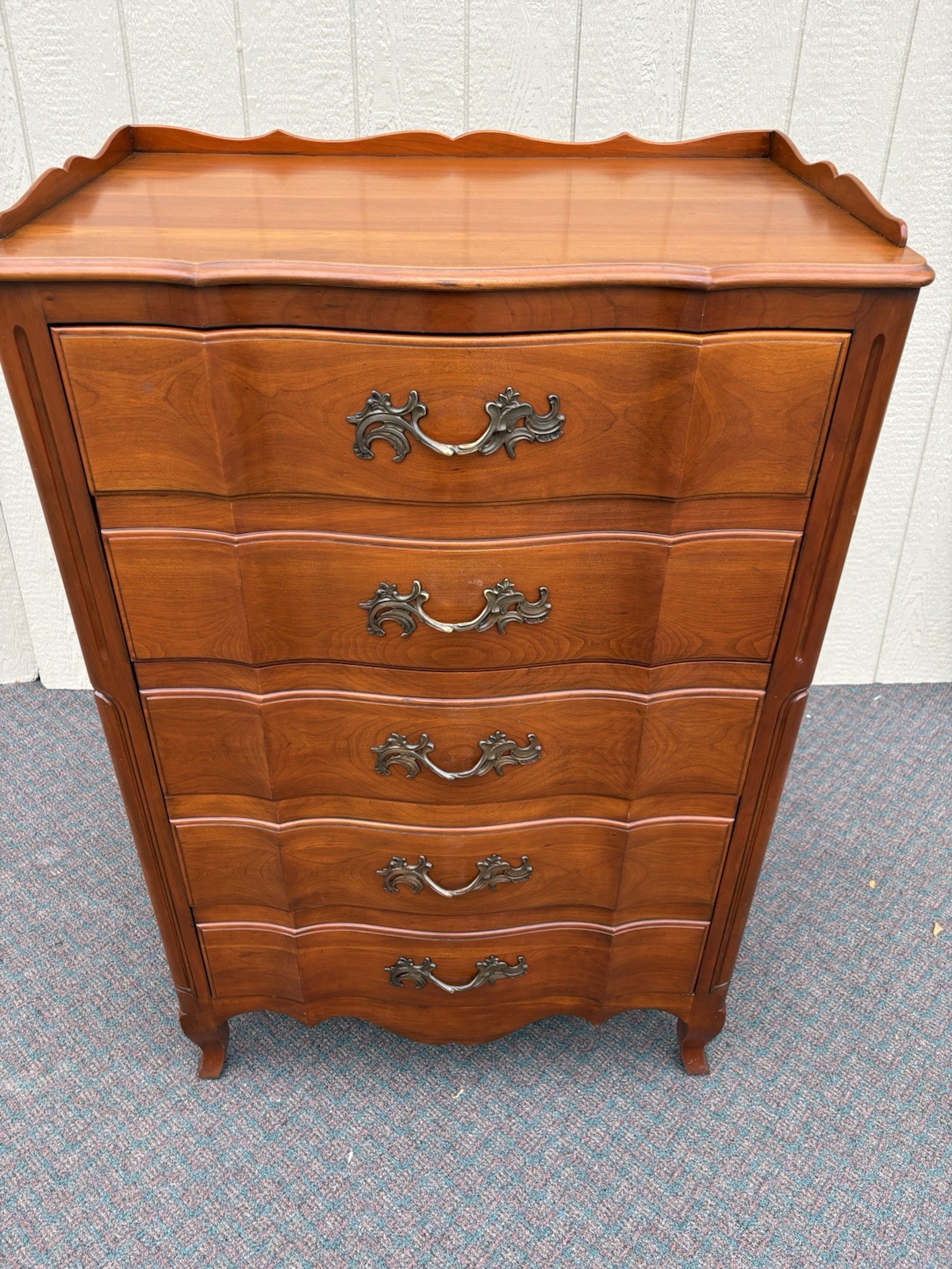67137 JOHN WIDDICOMB Cherry High Chest Dresser