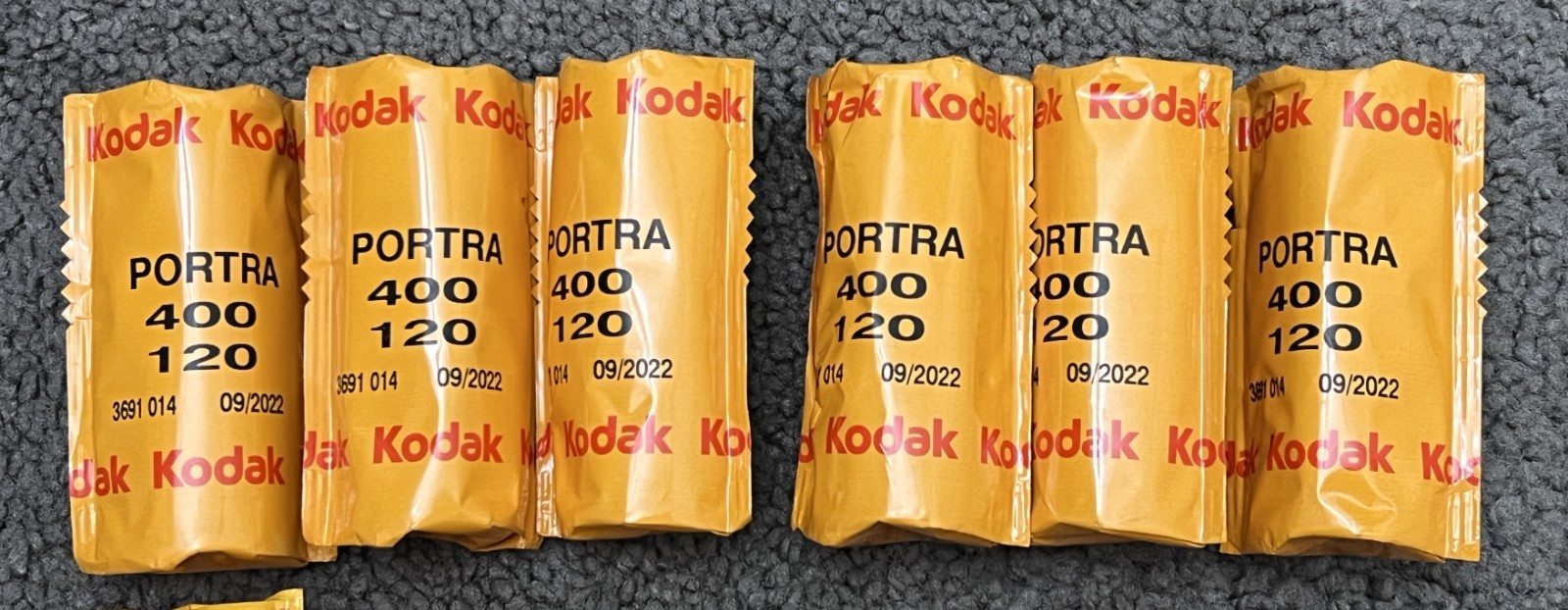Kodak Professional Portra 400 Color Negative Film (120, 12 Rolls) Expired