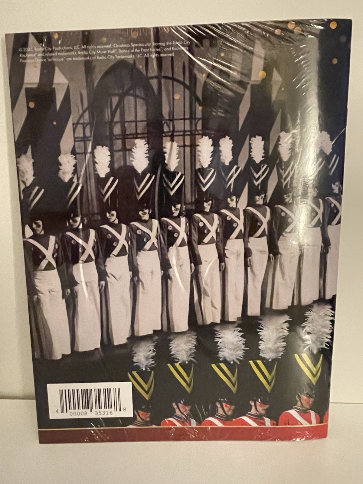 ROCKETTES CHRISTMAS SPECTACULAR PROGRAM 100 ANNIVERSARY RADIO CITY MUSIC HALL NY