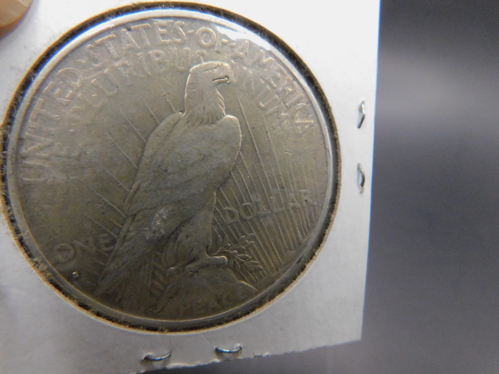 1935-S Peace Silver Dollar $1 - AU, VAM 4 rays