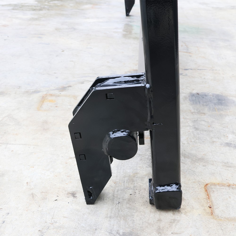 60" Clamp Debris Forks Tractor Skid Steer Loader Bucket Pallet Forks Heavy Steel