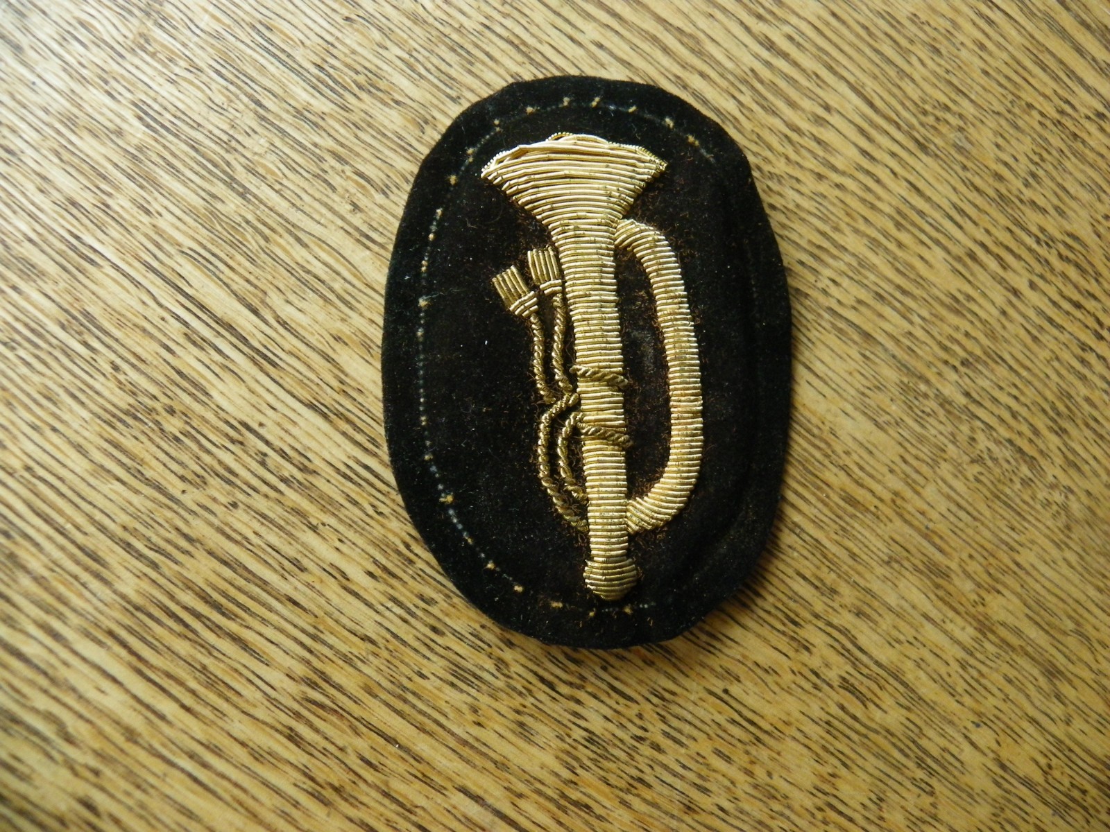 CIVIL WAR ERA MOUNTED RIFLEMANS HAT INSIGNIA