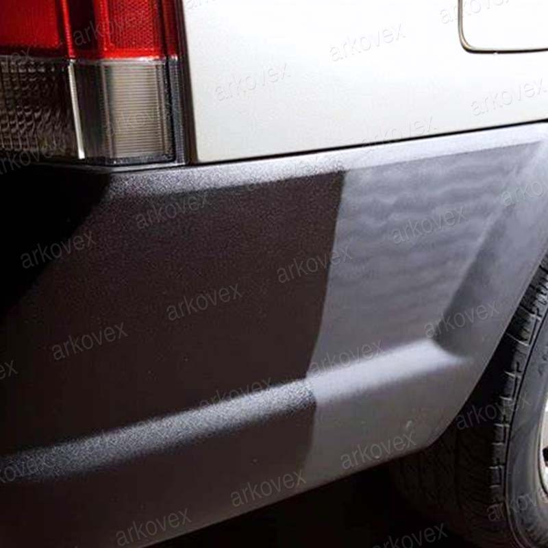 Black Plastic Restorer Car Trim Shine Coating Liquid – 6.7Oz. with 2 Applicator