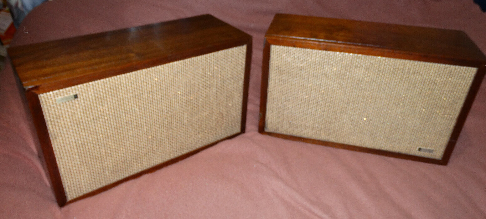 2 Knight Allied 3 way 10" alnico Tweed Vacuum Tube speakers by Utah Sound great!