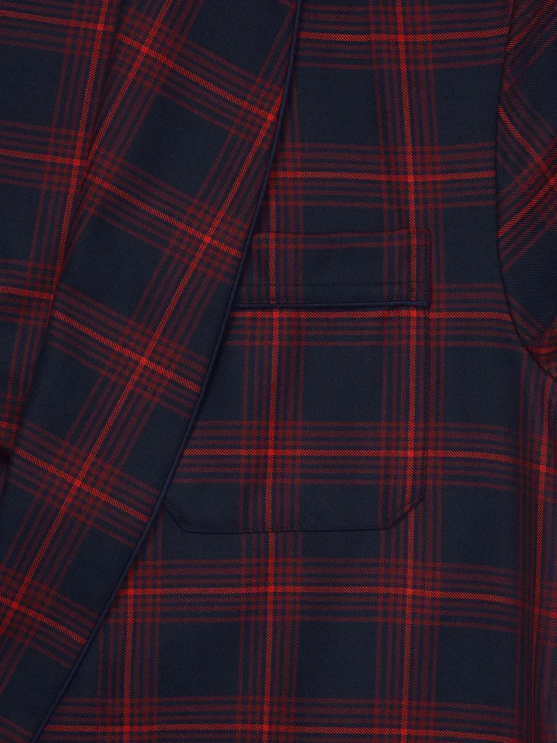 DEREK ROSE MEN'S LUXURY DRESSING GOWN - 100% WORSTED WOOL - RRP. £495 - YORK 40