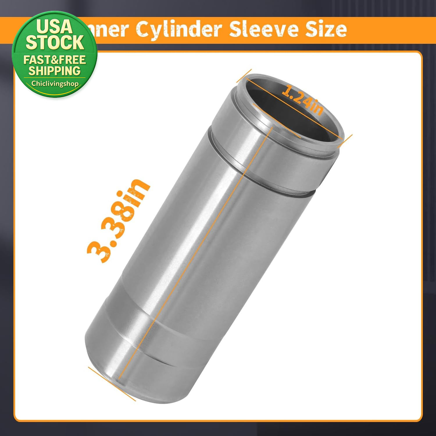 Inner Cylinder Sleeve 248209 Compatible with Graco Ultra Max II 695 795 3900