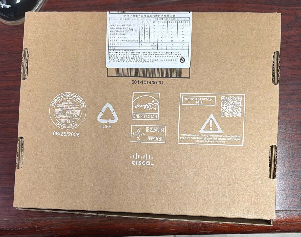 Cisco 9861 IP Phone DP-9861-L-K9 Secure VoIP Desk Phone - Brand - NEW