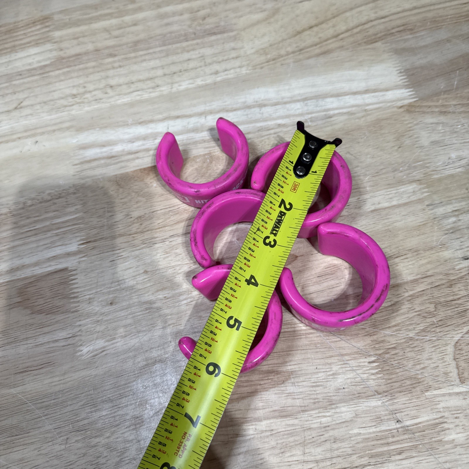 Lot of 5 - Hitting Jack-It Bat Weights 5 oz Each Pink