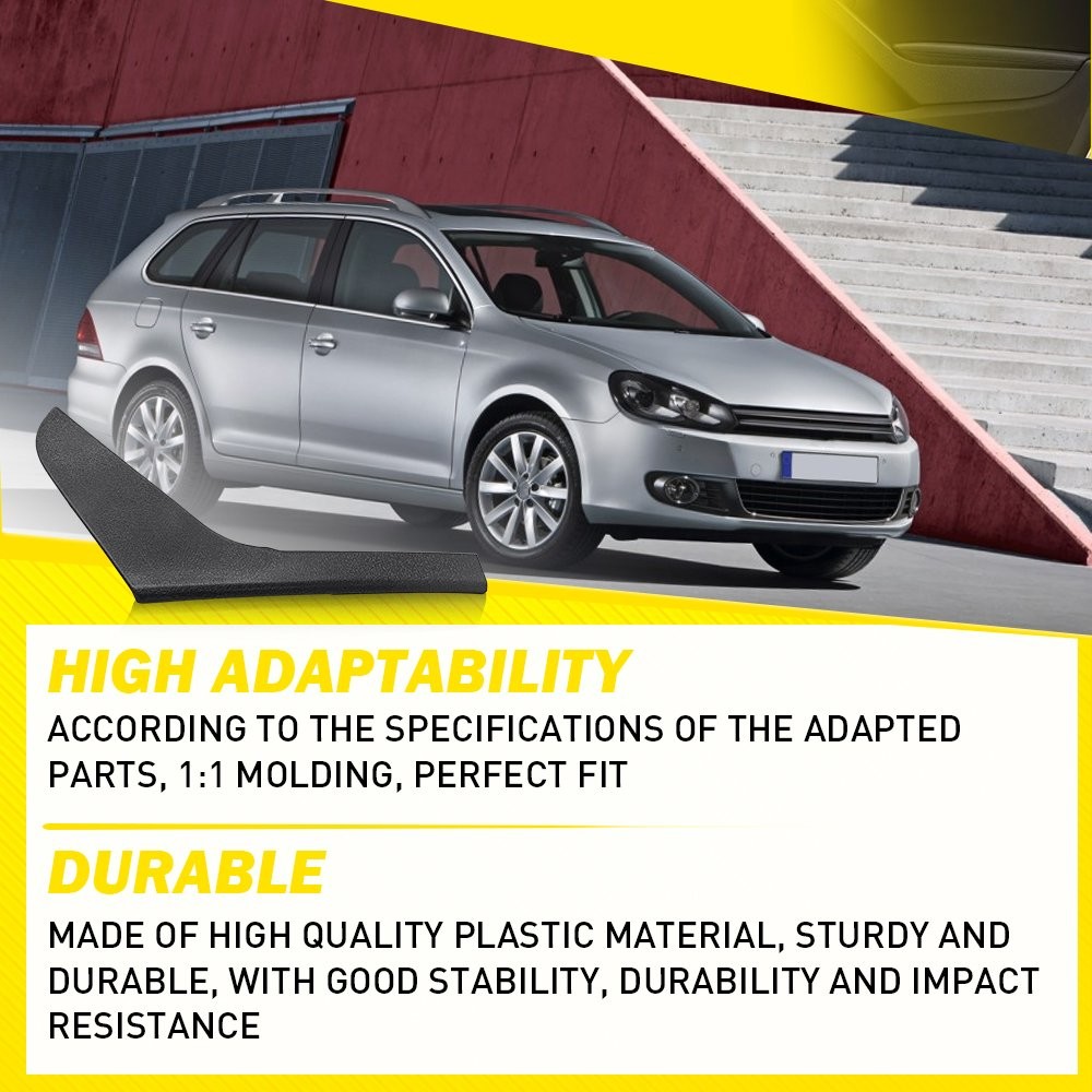 4x Inner Door Handle Trim Panel Pull Cover For VW Golf GTI MK6 2009-2013 4 Door