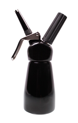 Cream Whipper Dispenser Whipped charger whip .25L 250ml 1/2 pt BLK