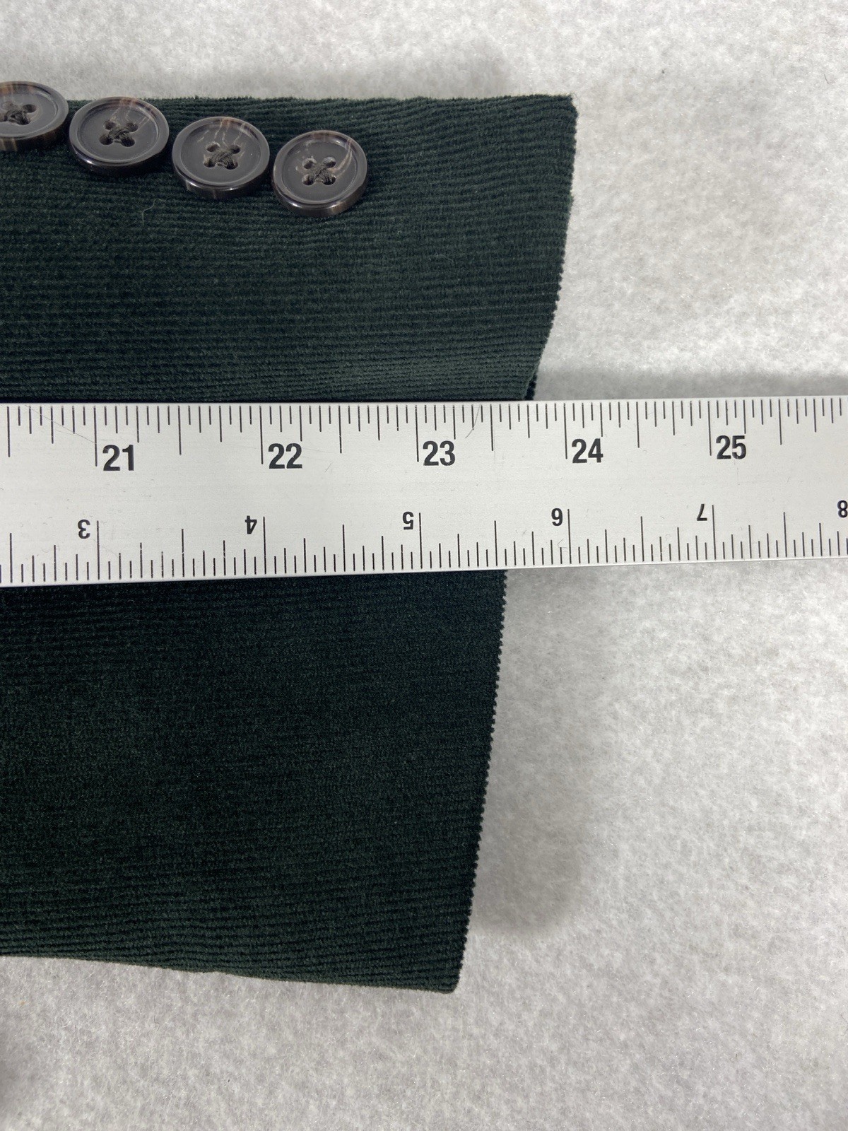 Lauren Ralph Lauren Jacket Men’s 36R Green Corduroy Sport Coat Elbow Patch EUC