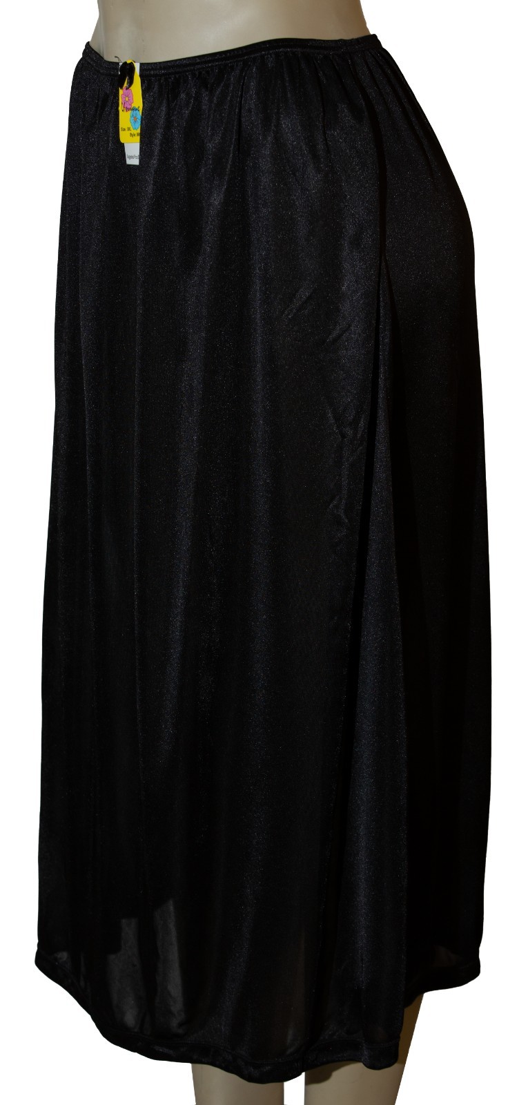 31" Length Women Plain Long Half Slip Ladies 100% Polyester S M L XL 2X 3X 995