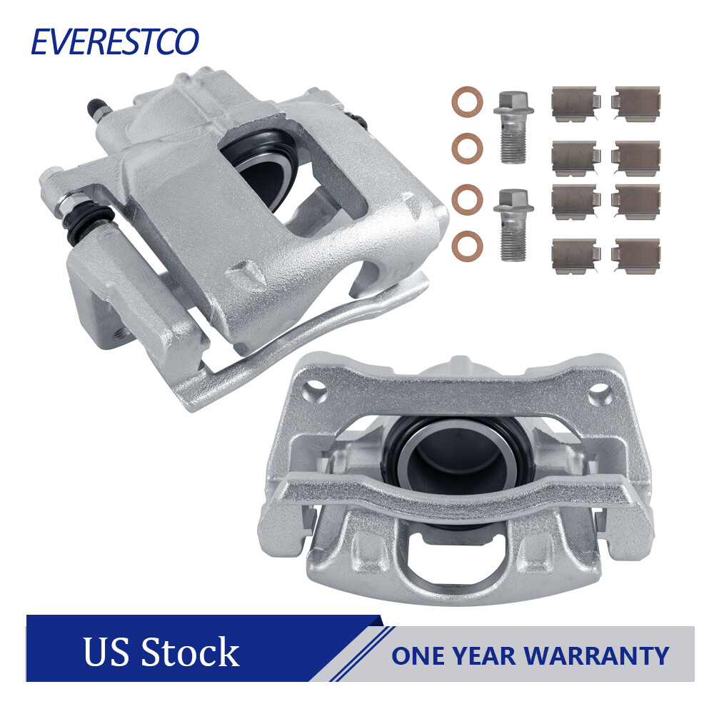 2PCS Front Brake Calipers For Jeep Liberty Wrangler Dodge Nitro Grand Caravan