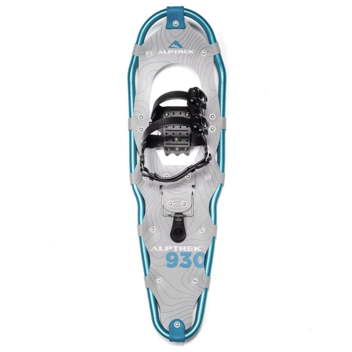 Alptrek 930 HD Snowshoes Kit – 7075 Aluminum Frame, Poles & Carry Bag