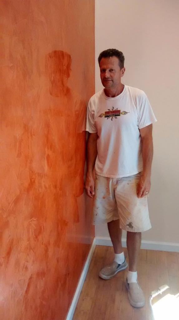 Grassello - by FirmoLux Real Venetian Plaster from Italy (red tone colors)