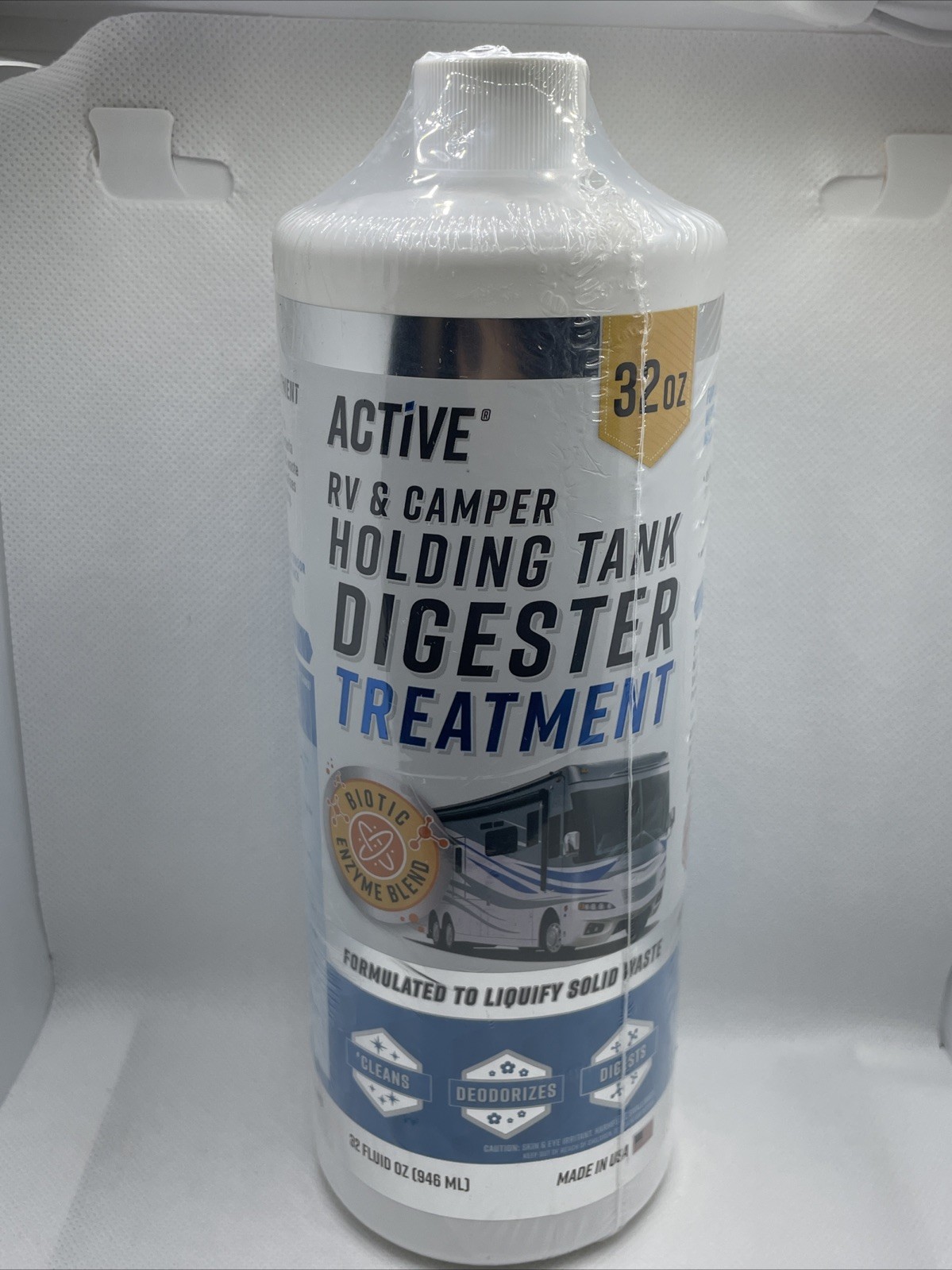 RV Tank Treatment - Waste Digester for Holding & Gray Water - 32oz