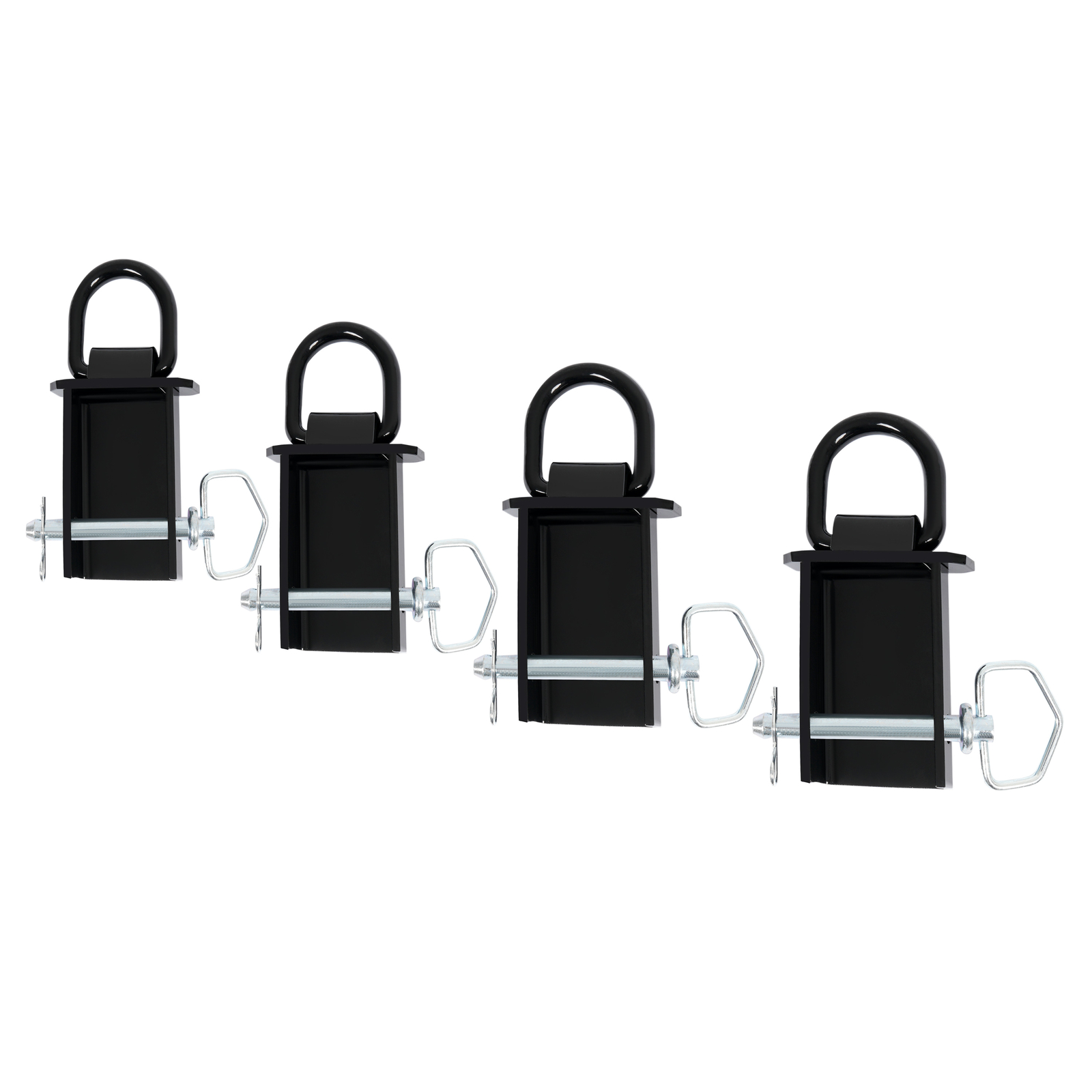 Stake Pocket D Rings 4Pcs 12,000lbs Heavy Duty Removable For Utility Trailers