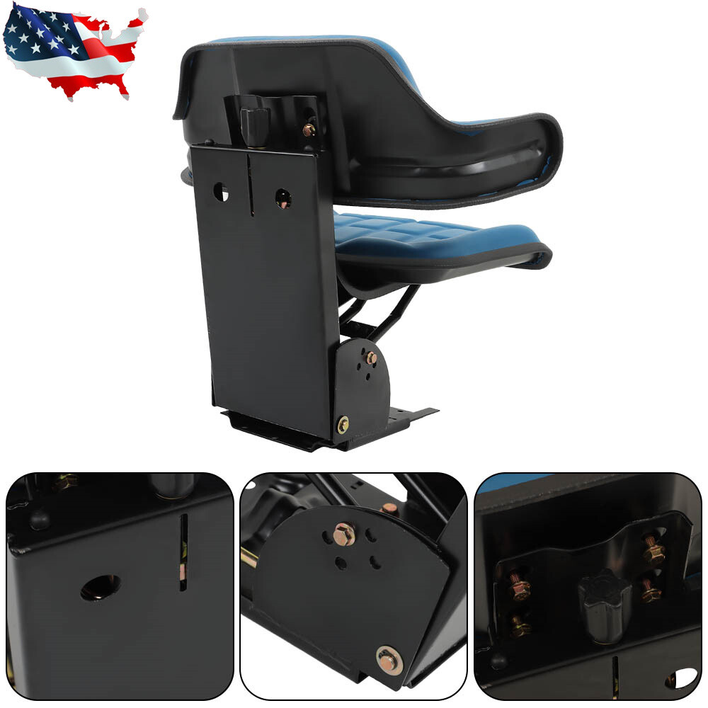 Blue Tractor Suspension Seat For Ford 2000 2600 2610 3000 4000 3600 4600 3910