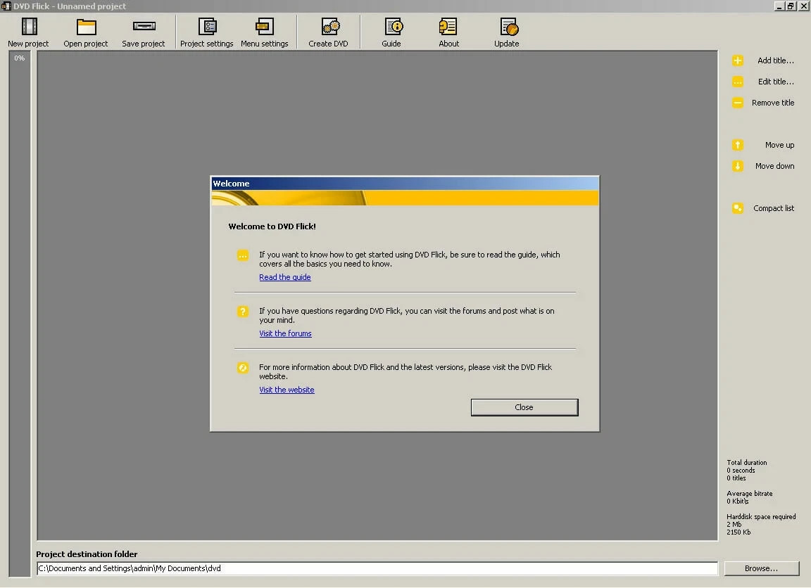 DVD Flick Convert Any Video to DVD - AVI, DIVX, FLV, MOV, WMV for Windows