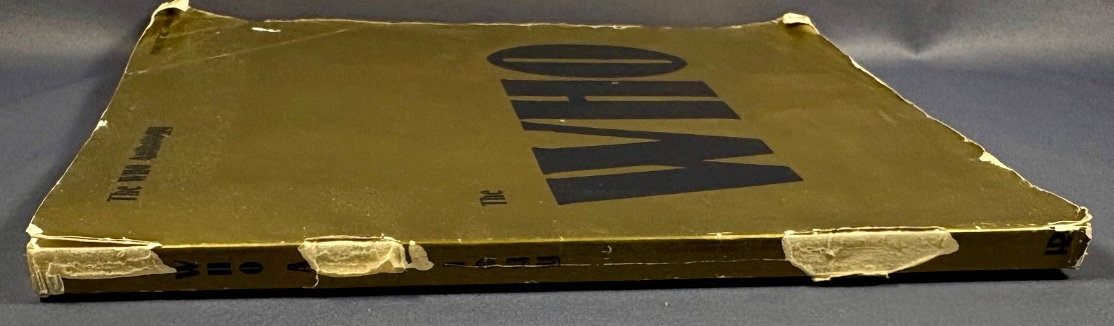 The Who Anthology Piano Vocal and Guitar 1981 Out of Print Sheet Music Songbook