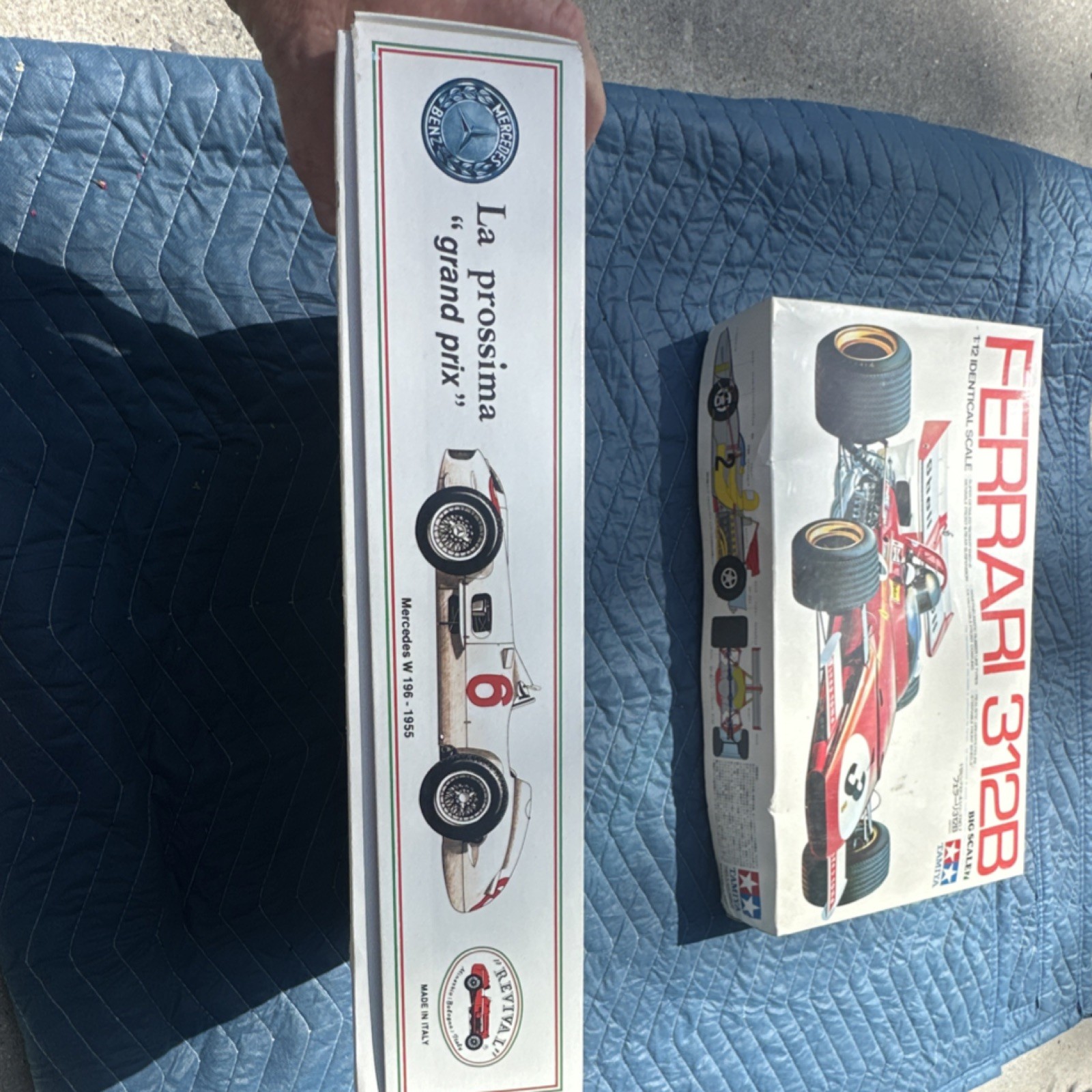 Revival Ferrari D50 1956 1:20 Metal Car Kit Red Sport Model MPN 93101