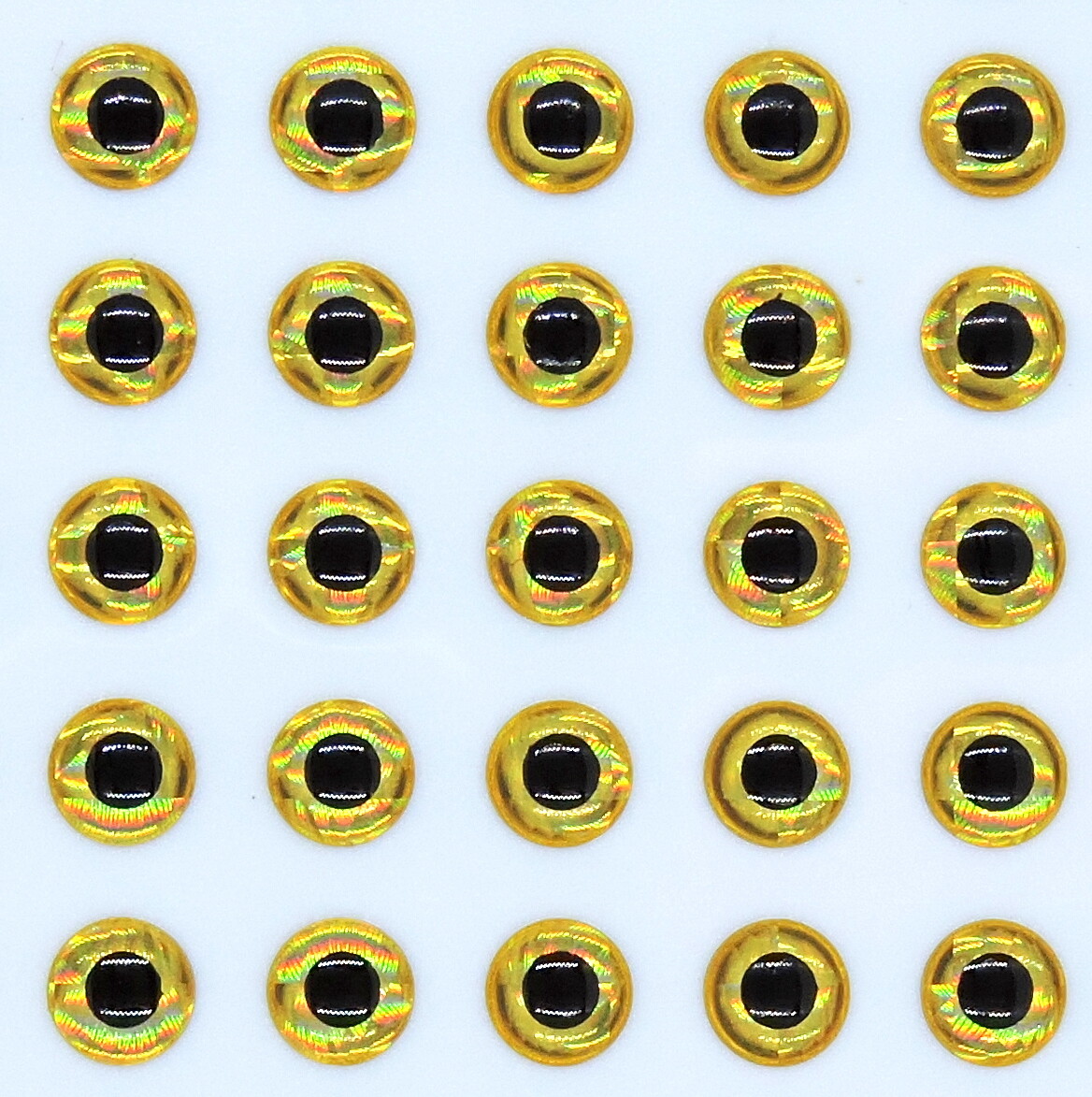 3D-Holographic Fishing Lure Eyes for Fly Tying 4MM, 5MM, 6MM, 7MM, 8MM