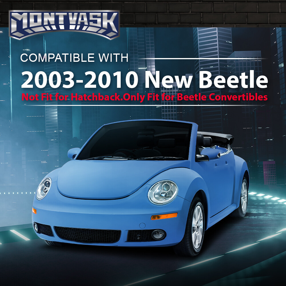 Fit For 2003-2010 Volkswagen New Beetle Convertible Door Panel Insert Gray