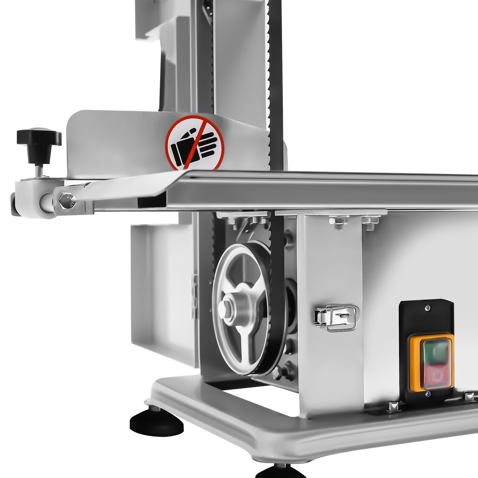 Commercial Electric Frozen Meat Cutting Machine Band Saw Blade Bone Cutter 650W