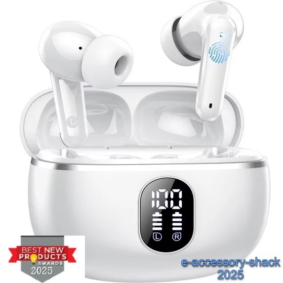 2025 Wireless Bluetooth 5.4 Earbuds Headphones For iPhone Samsung Galaxy Android