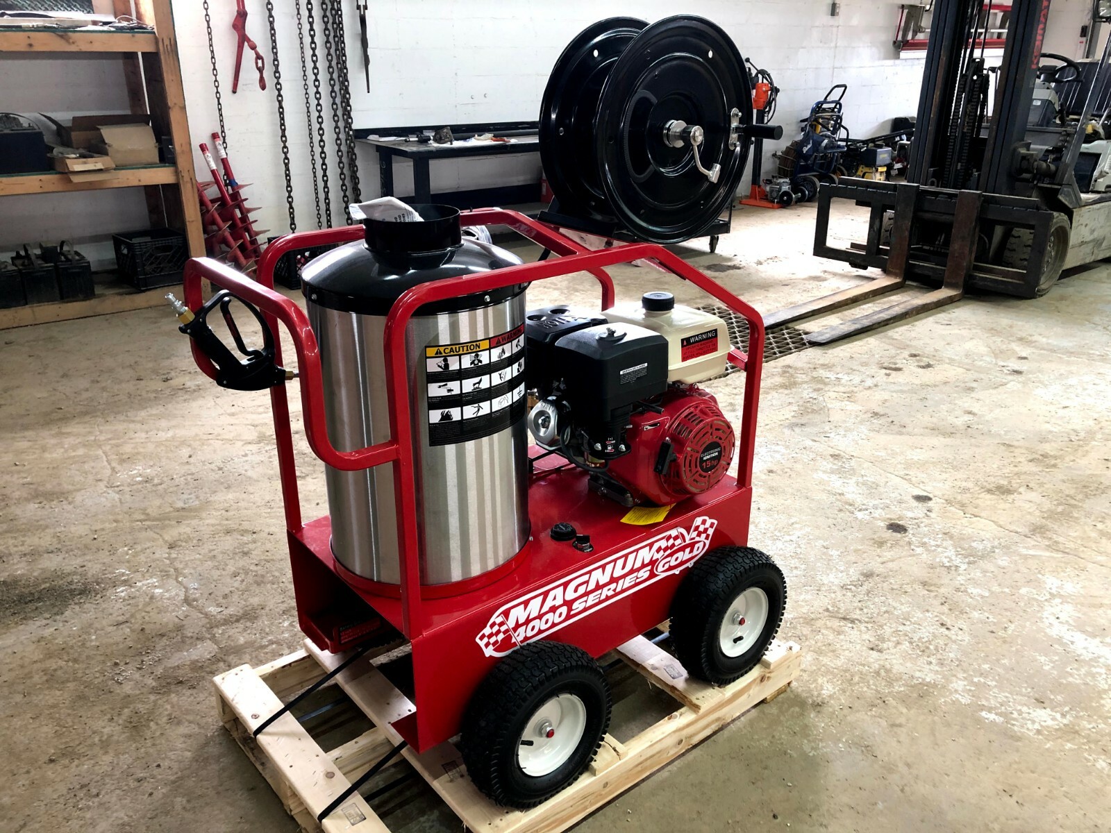 NEW- 2022 Easy-Kleen Magnum 4000 Series Hot Water Pressure Washer Burner Diesel