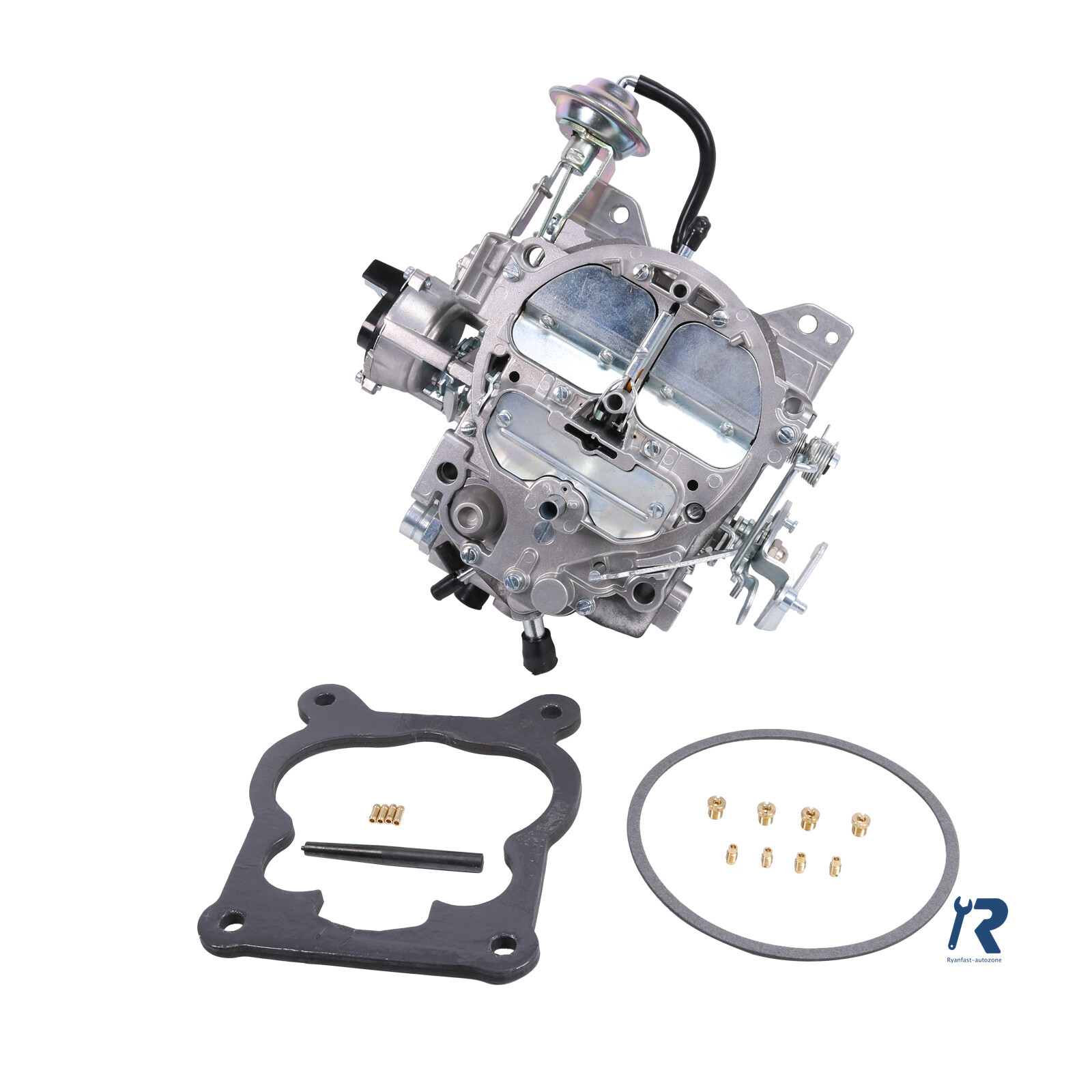 Carburetor For Rochester Quadrajet 4 Bbl Engines 650 Cfm Electric Choke 305-350