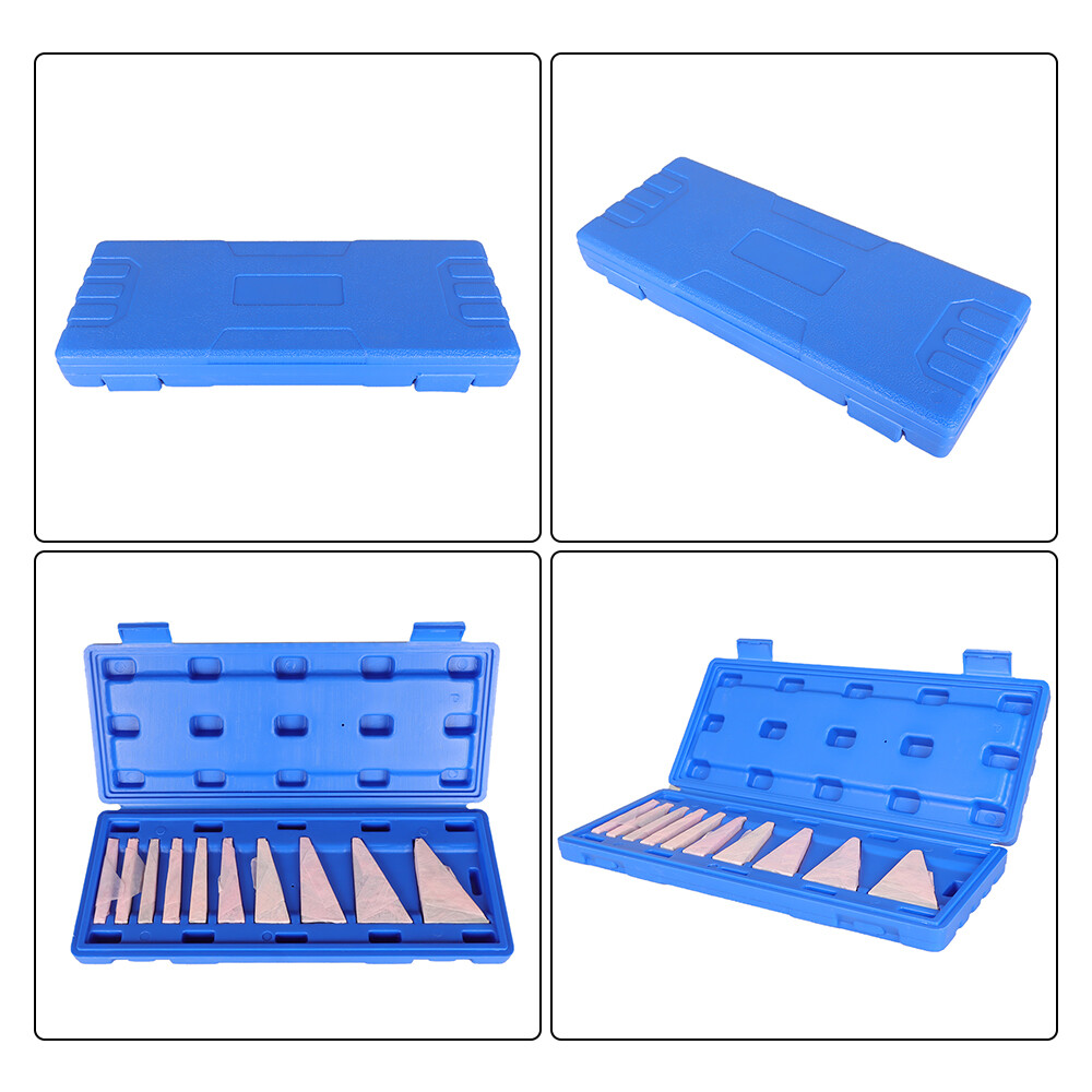10 PCS MACHINIST GROUND ANGLE BLOCKS SET 1 - 30 DEGREE HARDENED