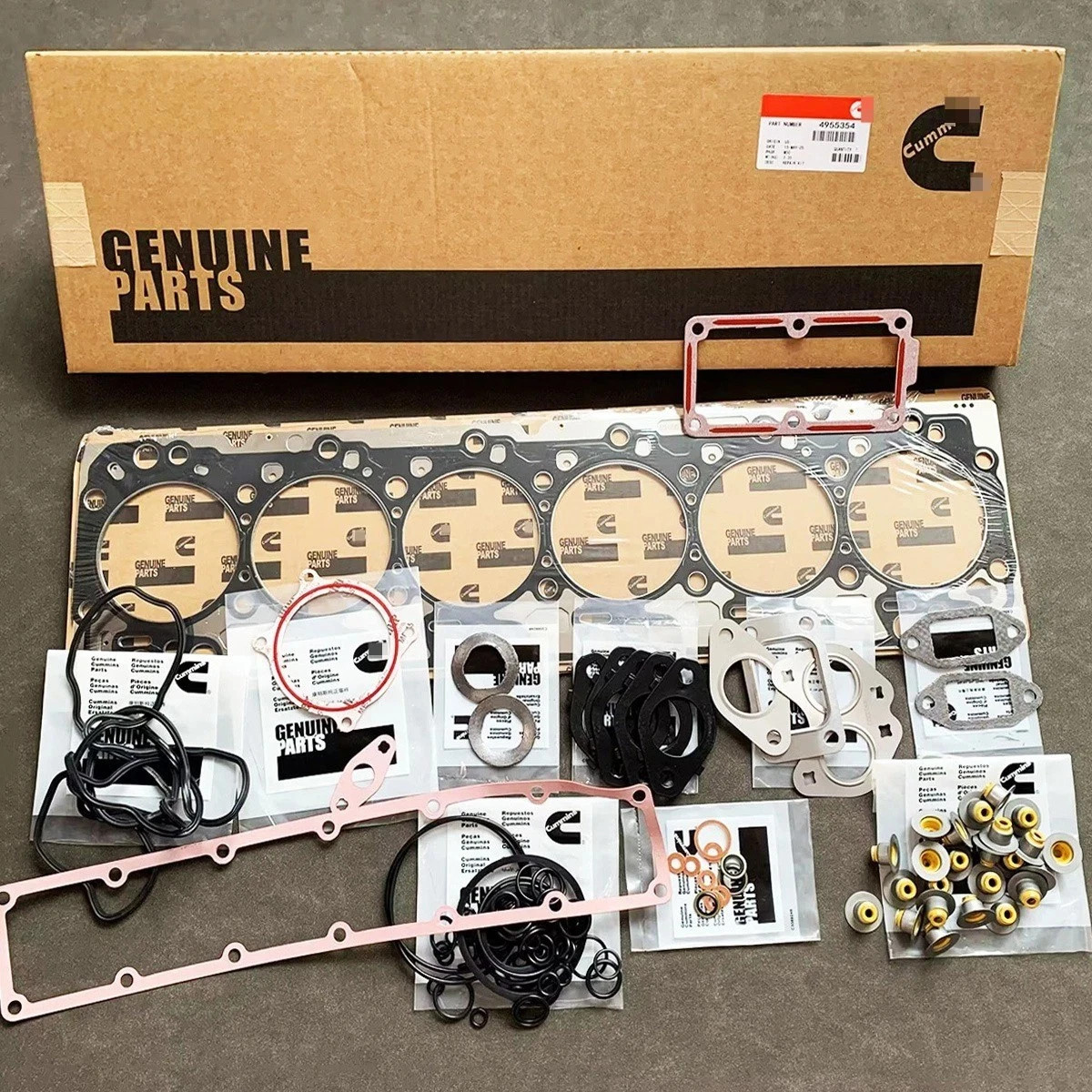 4955354 For Cummins 07-12 Dodge Ram 6.7L Cylinder Head Gasket Set Kit Diesel