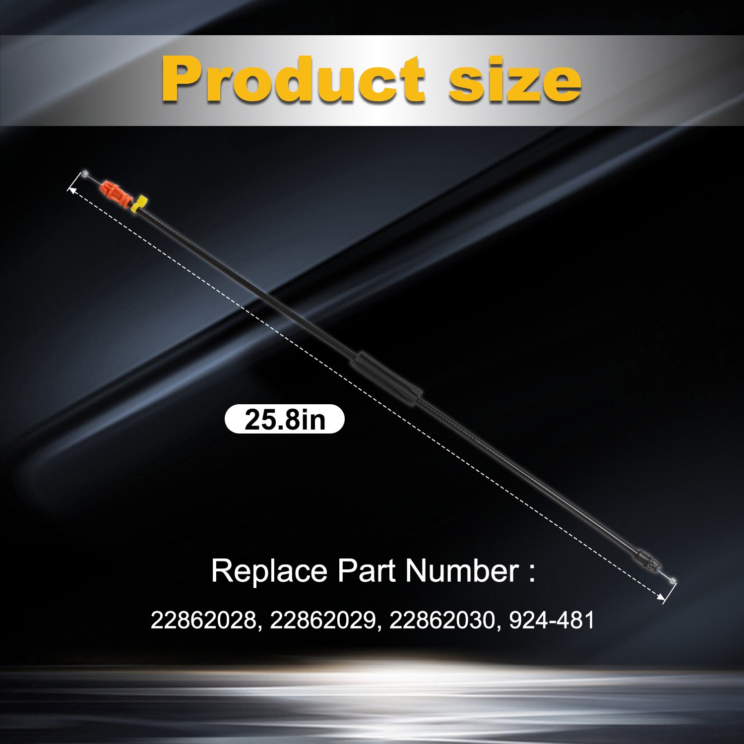 Front Driver or Passenger Side Door Handle Latch Cable for Chevrolet Silverado