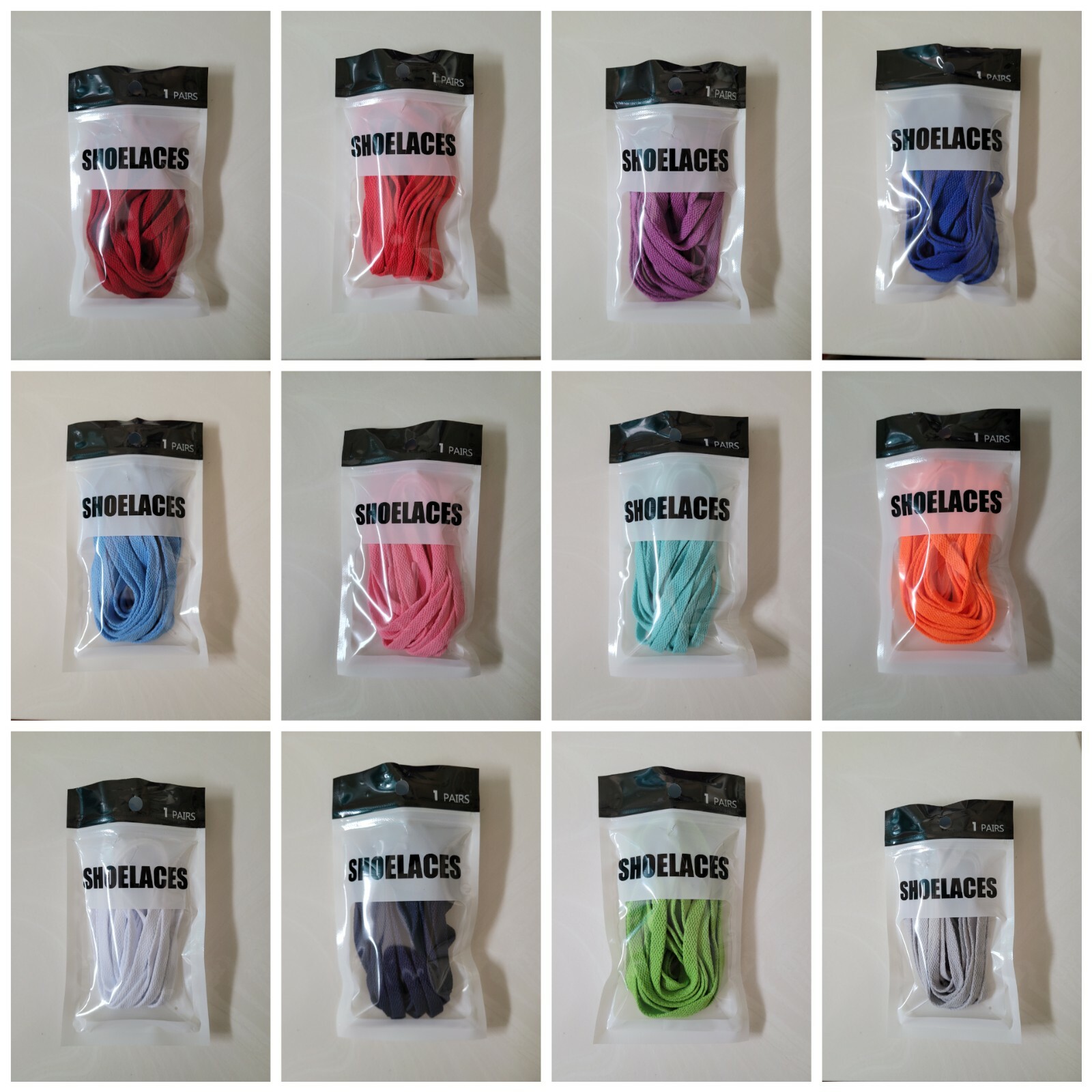 FLAT REPLACEMENT SHOELACES FOR JORDAN 1 SHOE LACES AJ1 COLORS  BUY 2 GET 1 FREE