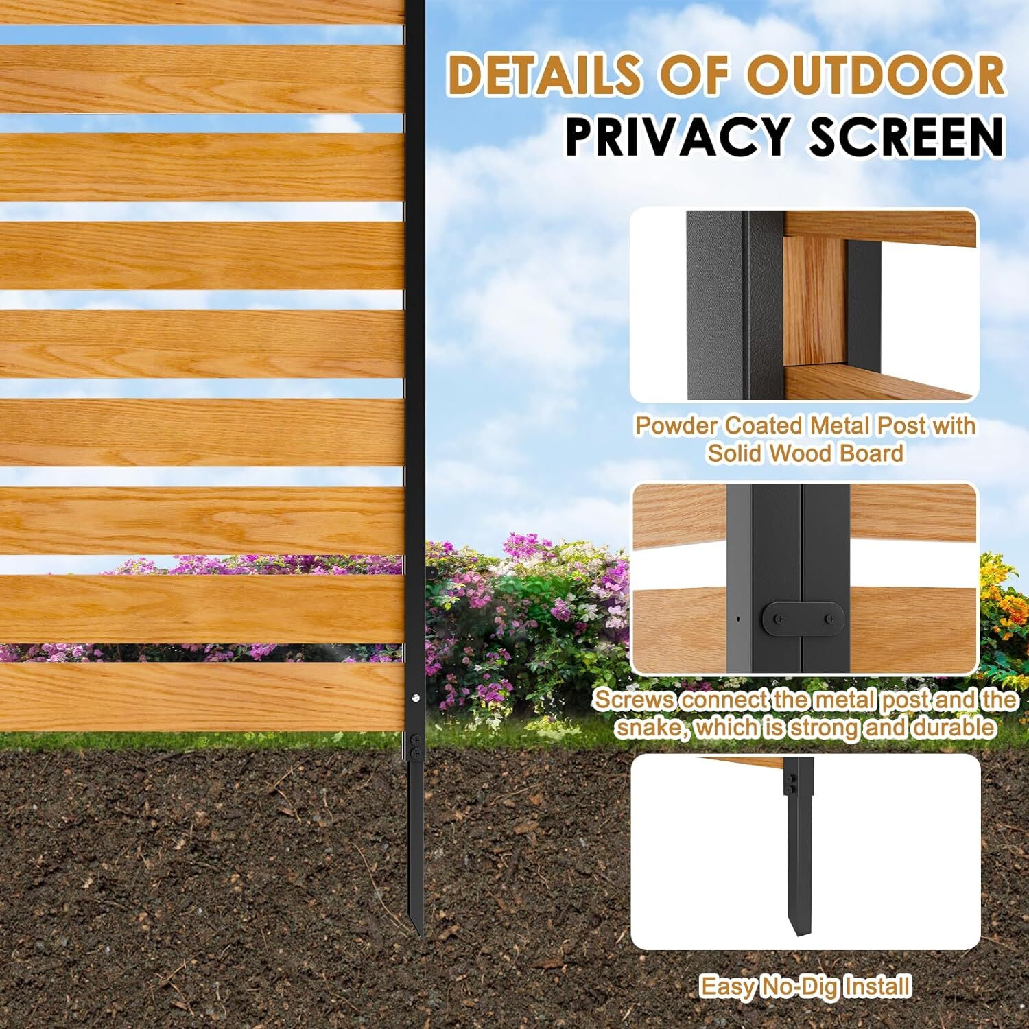 Barbella Air Conditioner Fence Screen Privacy Fence Air Conditioning Cover