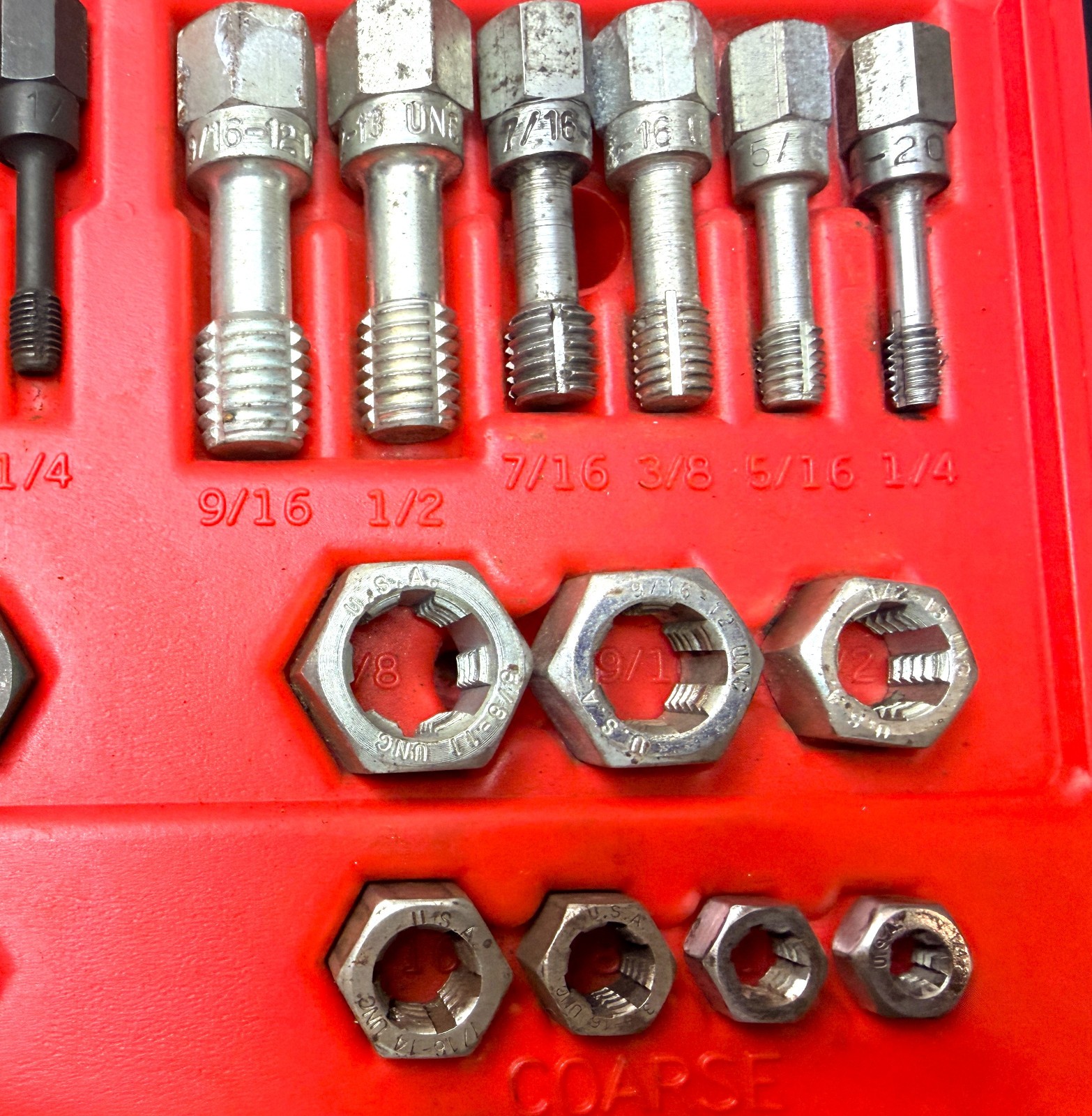 SNAP ON RTD48 48-Piece Master Rethreading Tap and Die Set USA