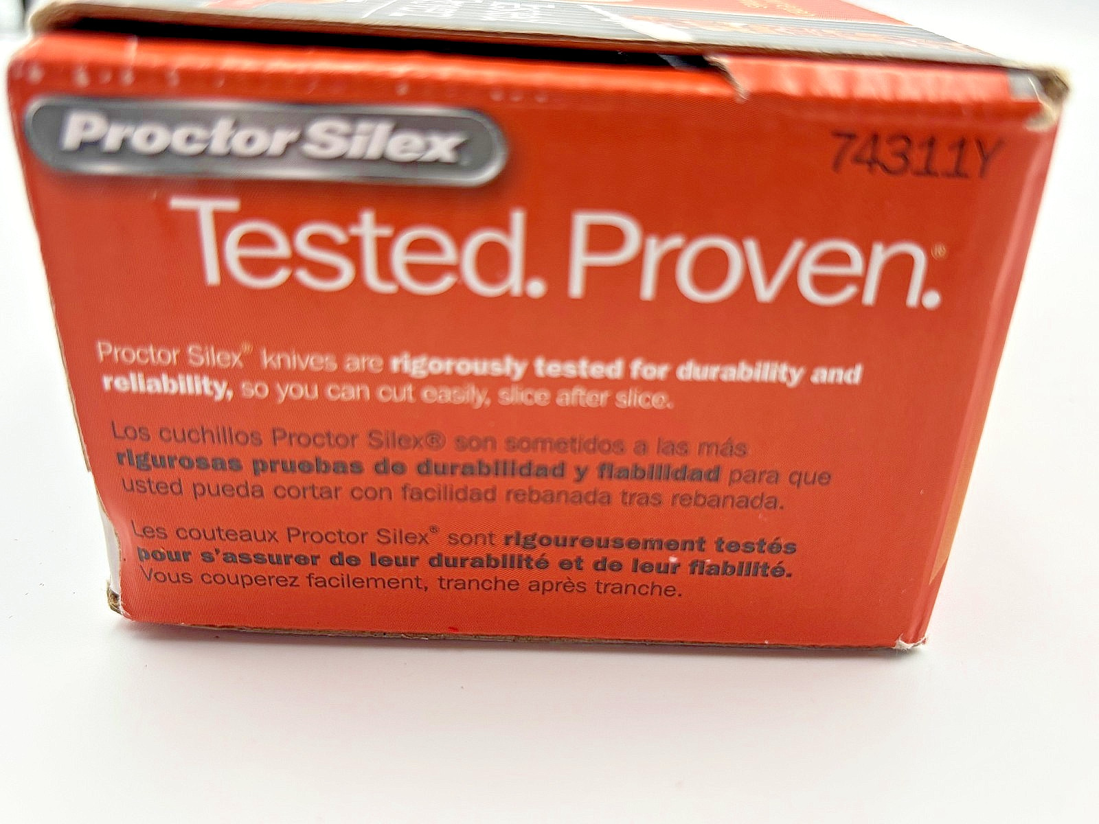 NEW Proctor Silex Easy Slice Electric Knife 74311Y - Meat Carving & Bread Slicer