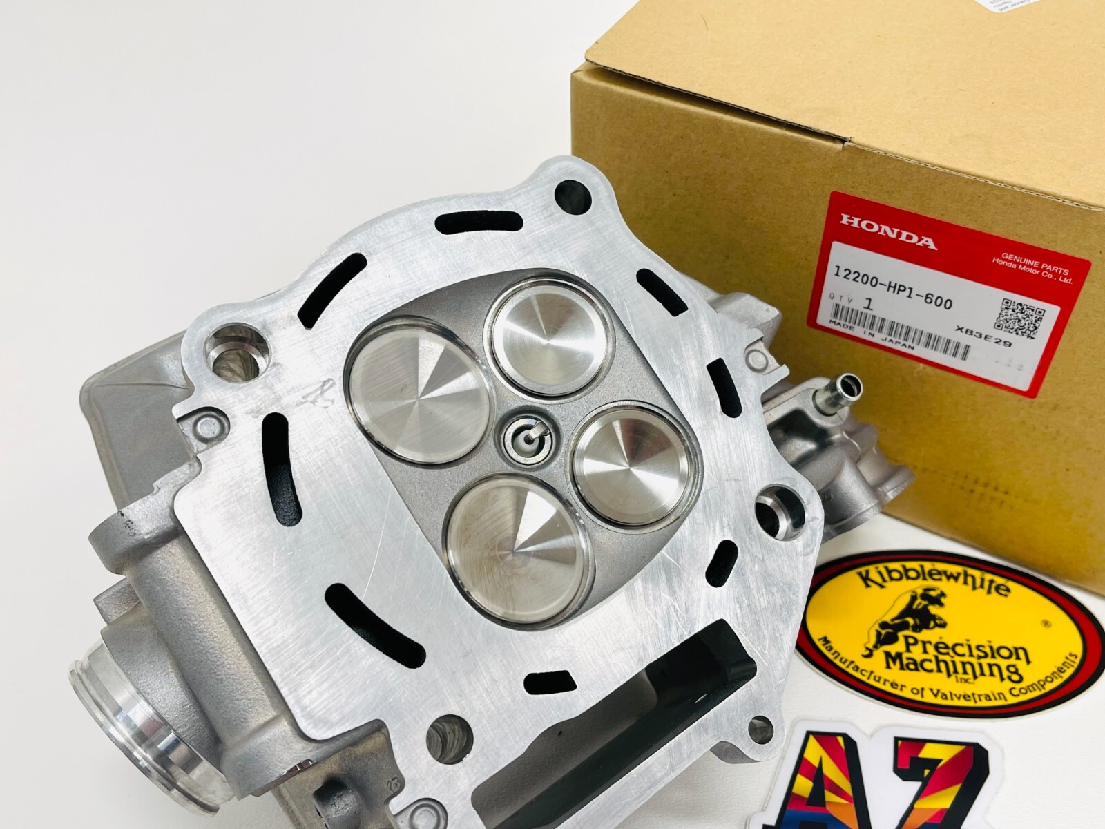 NEW Honda TRX450R TRX Assembled Cylinder Head Kibblewhite Springs Ferrea Valves