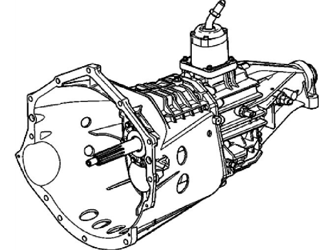 , Chevrolet GMC C1500 NV3500 5 Speed Transmission Shift Tower Shifter, 12382863