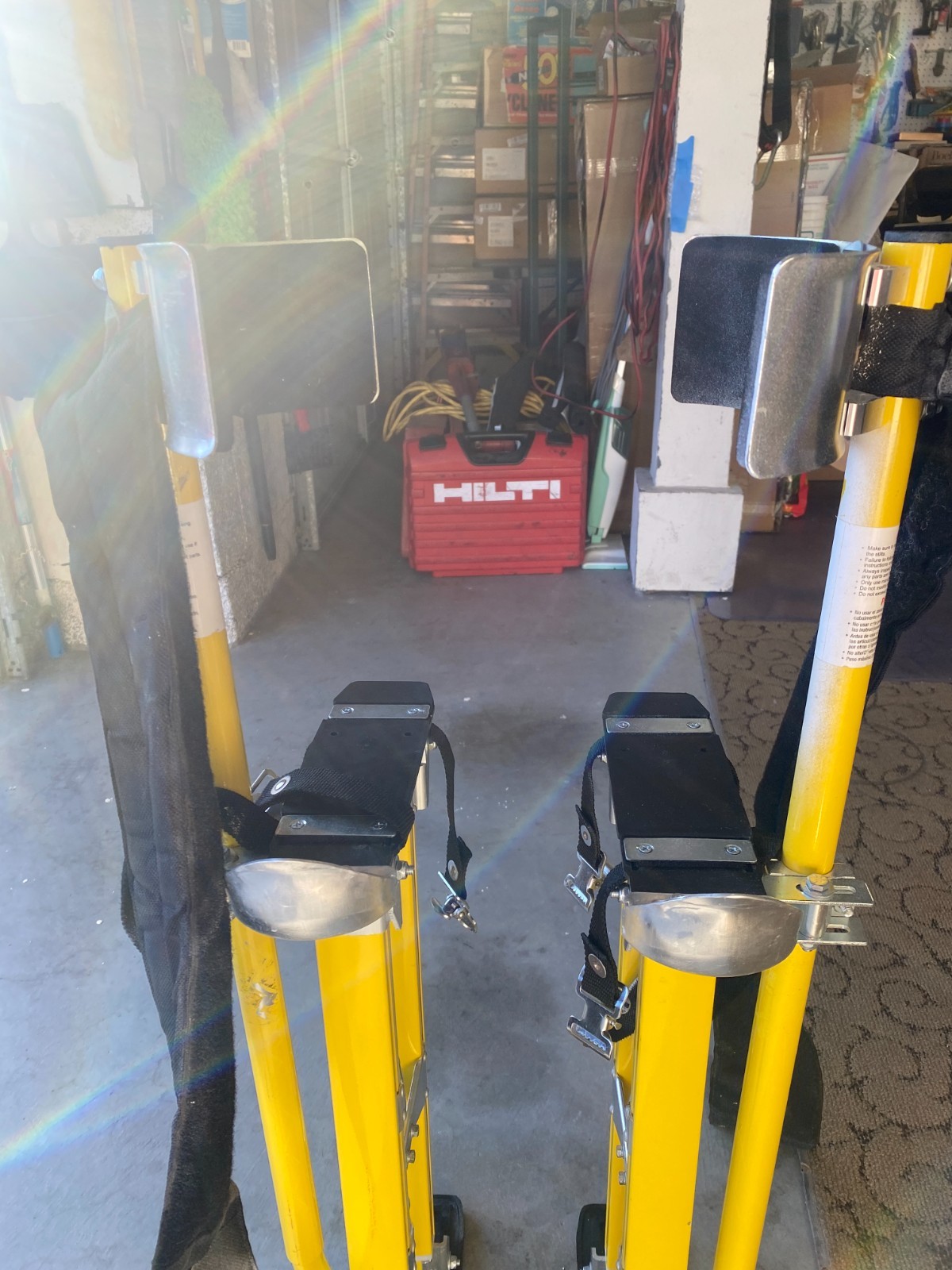 Pair Toolpro TP02440 24-40" Magnesium Drywall Painting Stilts